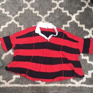 Free People collared shirt